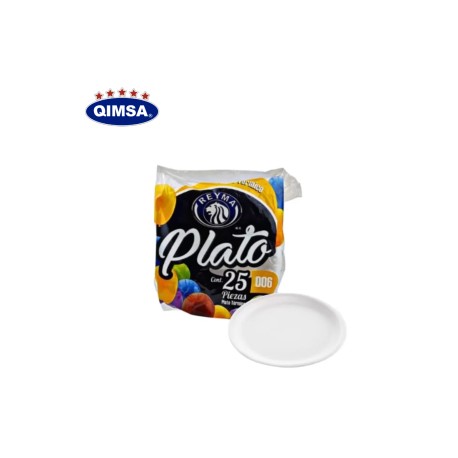 PLATO TÉRMICO PASTELERO 006 paquete con 25 piezas