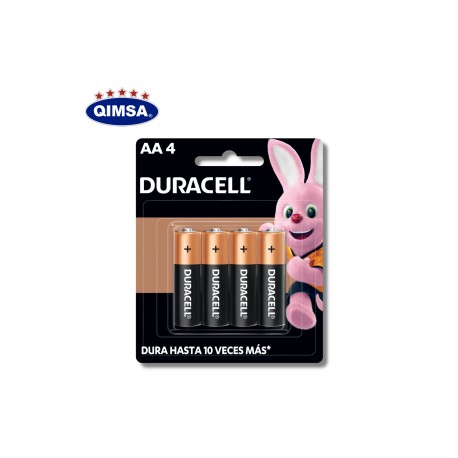 PILA DURACELL AA C/4