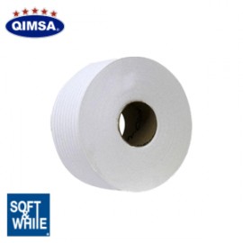 PAPEL SANITARIO JUMBO 400 MTS S&W