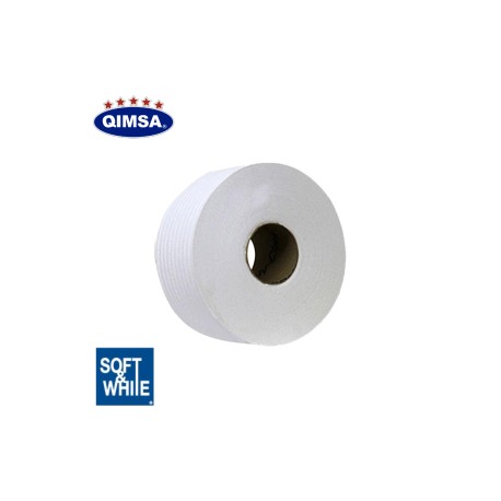 PAPEL SANITARIO JUMBO 400 MTS S&W