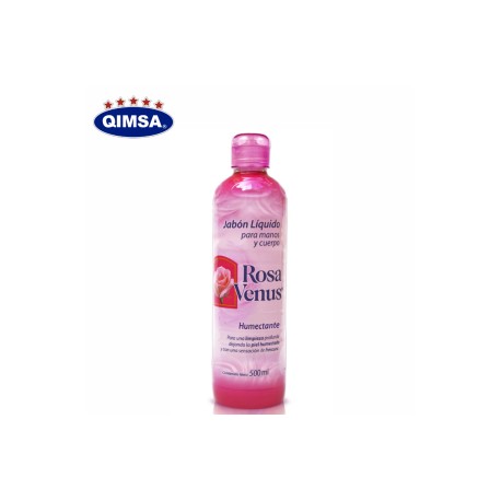 JABON LIQUIDO ROSA VENUS 500 ML