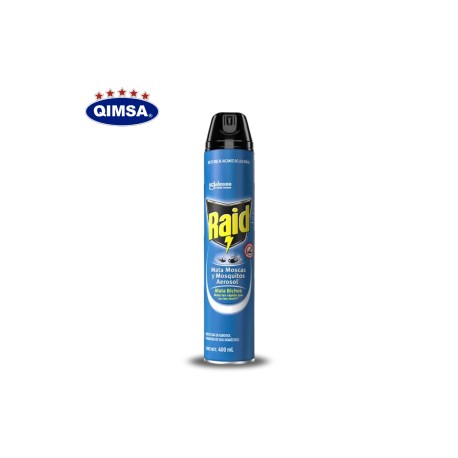 INSECTICIDA RAID MATA BICHOS. (400ml)