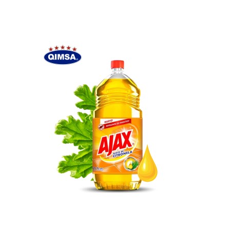 LIMPIADOR AJAX CITRONELLA 1 LT